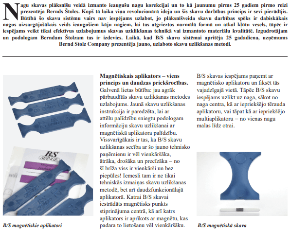 Skavu komplekts ortoniksijai Magnet Plus — attēls 4