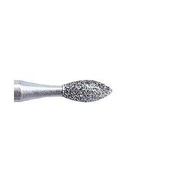 Vidēji raupja dimanta frēze ”pumpurs” ᴓ2,3 mm EDENTA