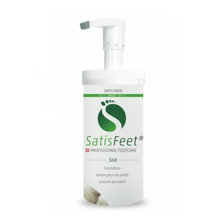 Losjons ar zīda proteīniem ādas kopšanai SatisFeet 500ml