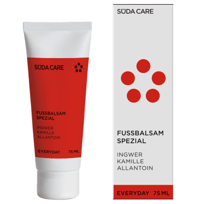 Sildošs krēms kājām ar ingveru SÜDA CARE Spezial 75ml