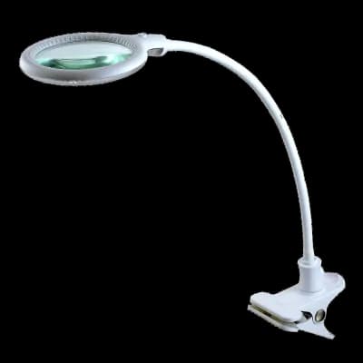 Mobilā LED lampa - lupa (3 dioptr.) ar stiprinājumu SÜDA