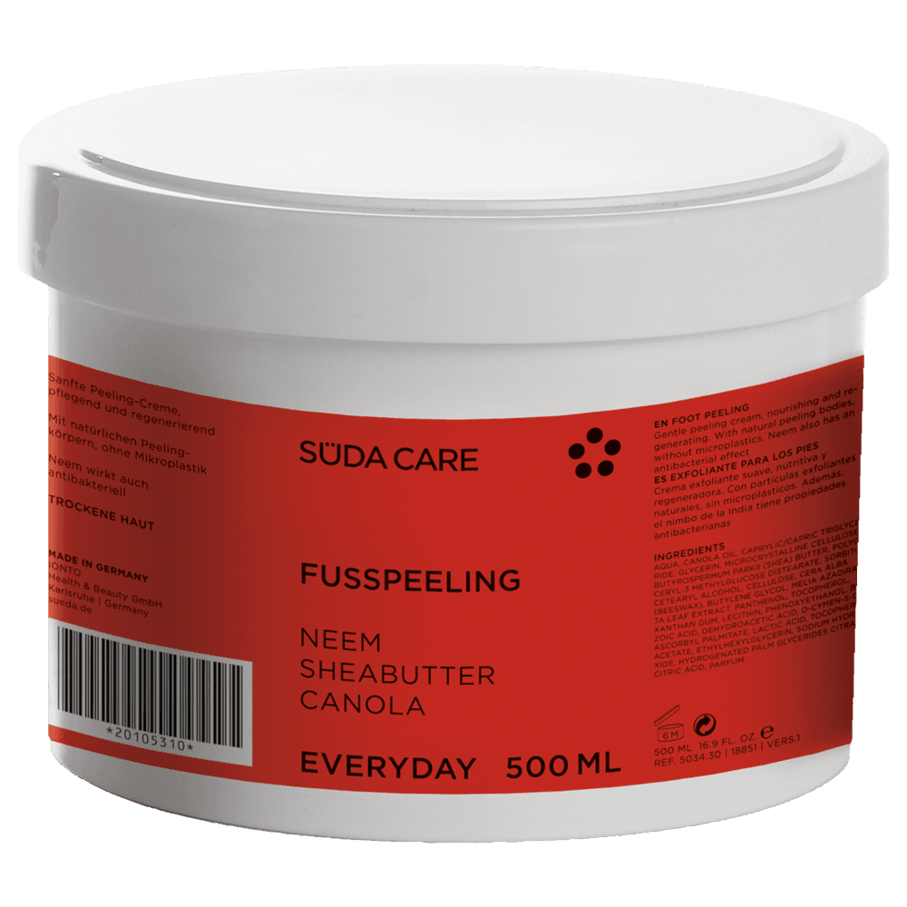 Pīlings pēdām, rokām un ķermenim SÜDA CARE 500ml