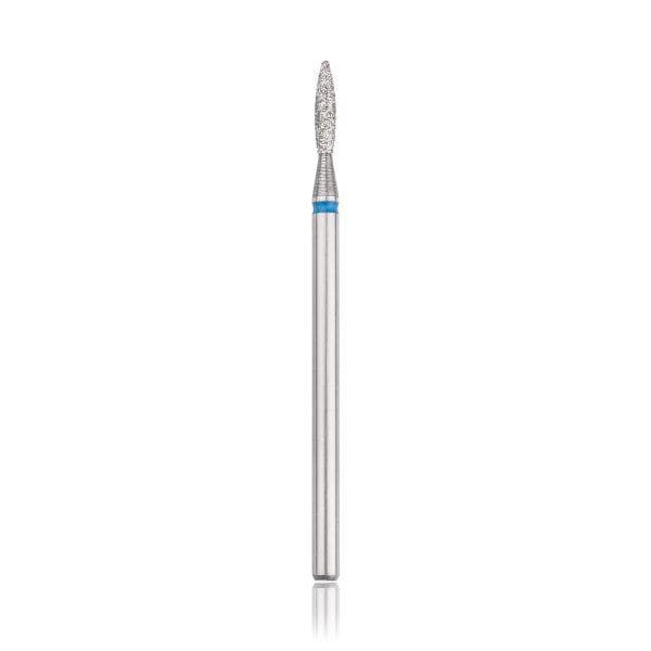 Dimanta frēze ''liesmiņa'' zila, L-8,0mm, ᴓ1,8mm HEAD
