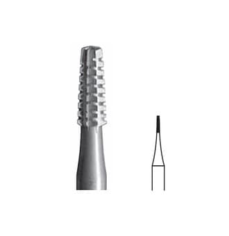 Cietmetāla frēze nagu apstrādei, ᴓ1,6 mm EDENTA