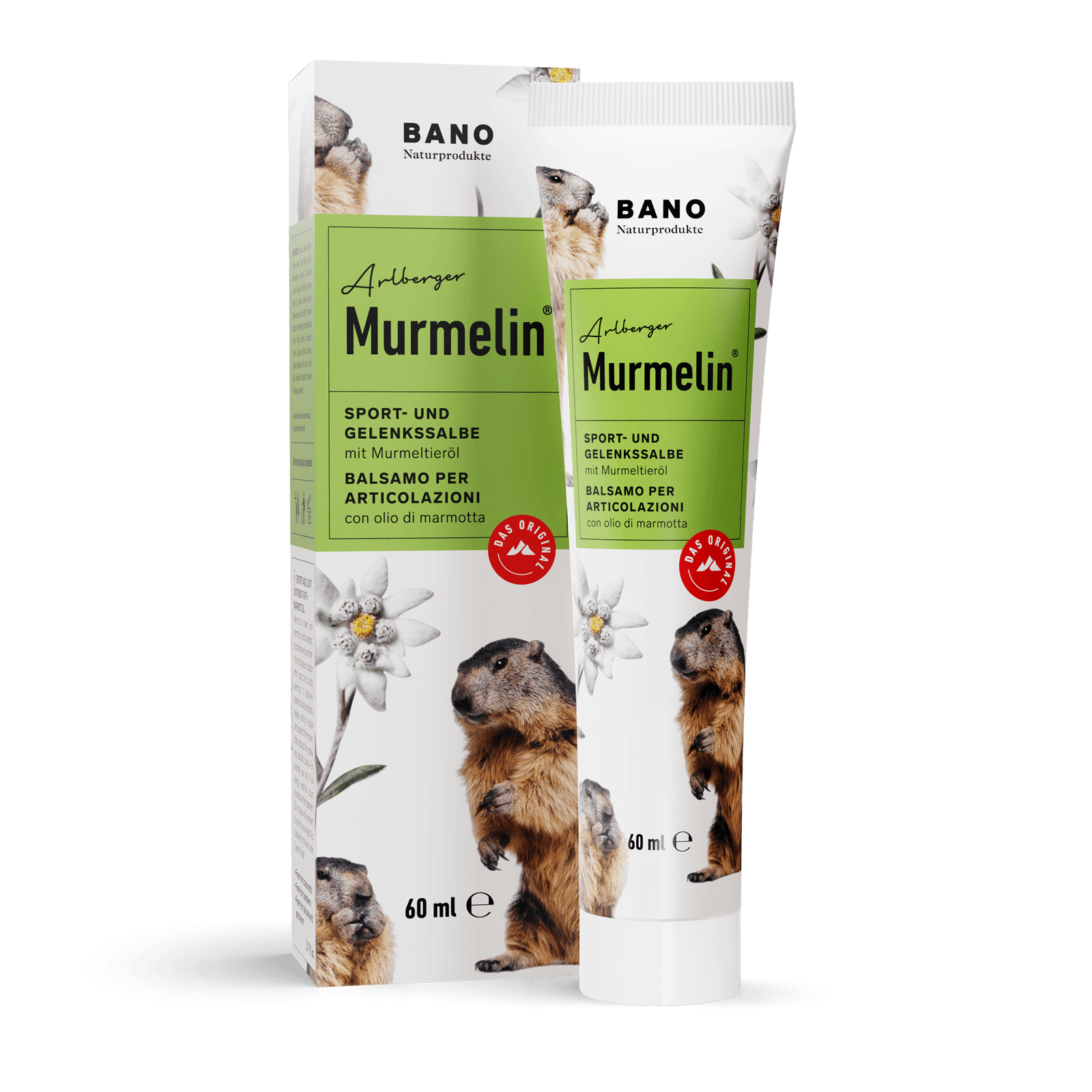 Sporta un locītavu ziede Arlberger Murmelin 60ml