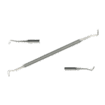 Divpusējs elevators - plakanā lāpstiņa 17 cm Excalibur
