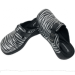 ORTHOLAND Ādas ortopēdiskie apavi ar memory putu iekšzoli – Sudraba zebra 37 izm.