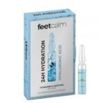 Feetcalm 24H Hydration Mitrinošs pīlinga koncentrāts sausai pēdu ādai, 7x2ml