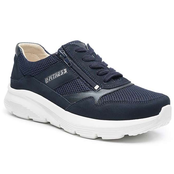 S-1623L_600x600@2x G COMFORT Sieviešu ortopēdiskie sporta apavi ar rāvējslēdzi - tumši zili - Image 1