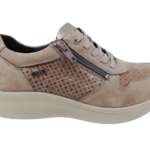 G COMFORT Sieviešu ortopēdiskie sporta apavi ar rāvējslēdzēdzi - pelēkbrūni