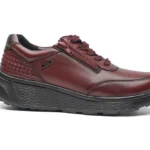 G Comfort Sieviešu ortopēdiskie sporta apavi ar rāvējslēdzēdzi - burgundijas krāsā