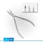 Ieaugušu nagu knaibles 11,5 cm, izliektas LE MED L-6062