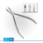 Ieaugušu nagu knaibles 13 cm, izliektas LE MED L-6078