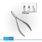 Kutikulu knaibles 10 cm/ 7 mm LE MED L-6122