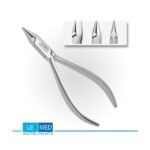 Apaļknaibles stieples griešanai ar maksimālo biezumu 0,5 mm LE MED