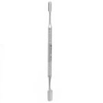 Divpusējs kutikulas pušeris manikīram un pedikīram 14 cm