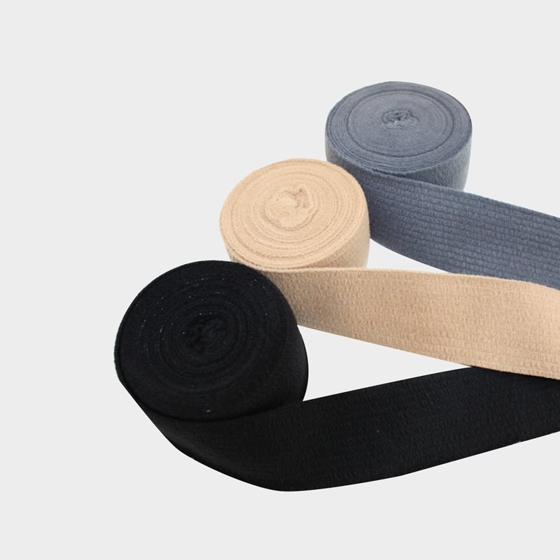 mafraband Kompresijas elastīgā saite ar iestrādātu līplenti, 5cm x 5m, melna - Image 1