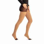 Kompresijas garās zeķes ar atvērtu purngalu