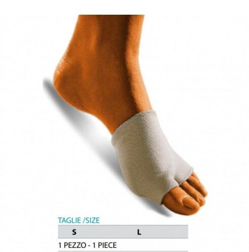 ok-ped-elastic-metatarsal-band-with-gel-cushion-ref-g202 Gēla spilventiņš pēdas priekšējai daļai ar tekstila apvalku L izmērs - Image 1